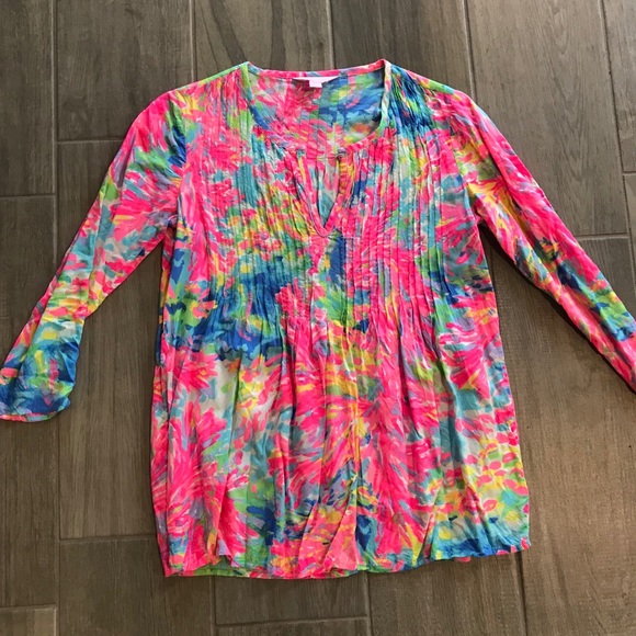 Lilly Pulitzer Shirt - Picture 1 of 2